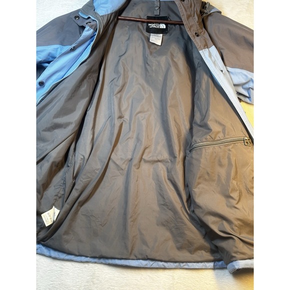 The North Face Hyvent Jacket‎ Med Women's Blue Hooded Ski Snowboard Waterproof - Picture 13 of 15
